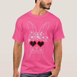 Camiseta Furioso Coelho Dia de os namorados Coelho Para As