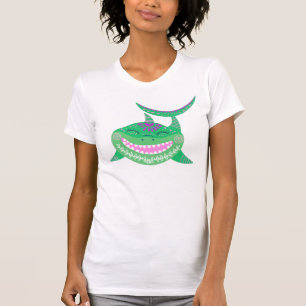 Camiseta Furioso Smiley Tuk Cute Boho Kawaii Sea Animal