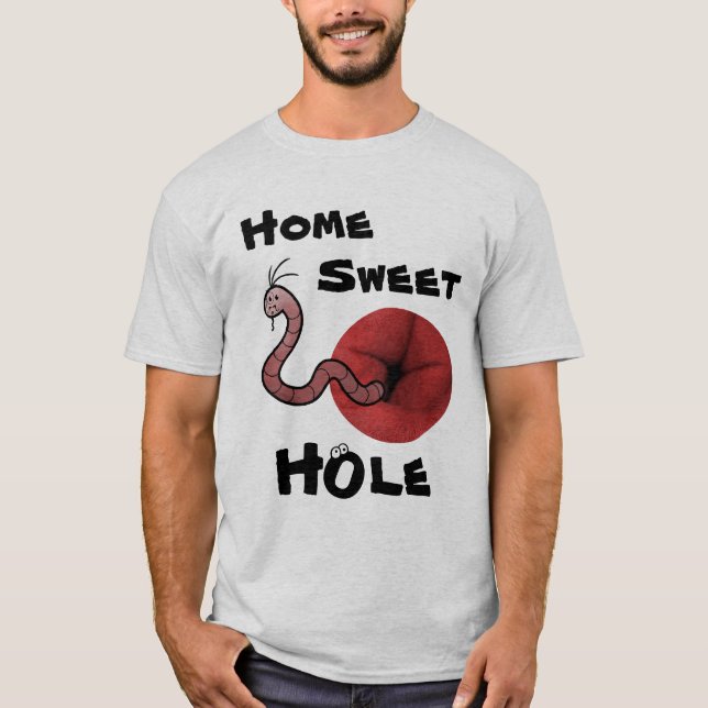 Camiseta Furo doce Home do Tapeworm (Frente)