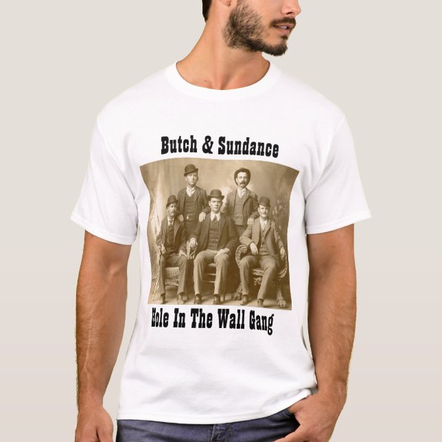 Camiseta Furo no grupo Butch Cassidy da parede & no miúdo (Frente)