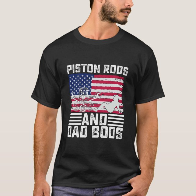 Camiseta Furões E Pais Mecânicos Usa 4 De Julho (Frente)