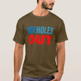 Camiseta FUROS de gelo FORA