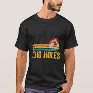 Camiseta Furos de Porco Heo I do Operador Escavador