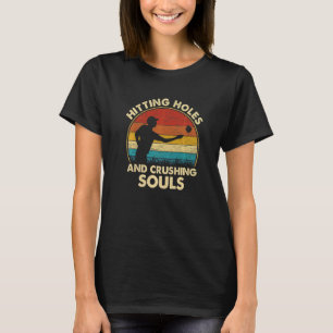 Camiseta Furos E Almas De Esmagamento Vintage Retro Cor