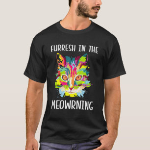 Camiseta Furresh na Manhã Felina Kit de Positividade Gatinh