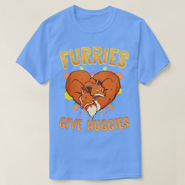Camiseta Furries dá Huggies I Fandom I Cosplay (Frente do Design)