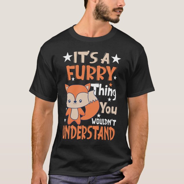 Camiseta Furries Fandom Furry Fofa Animais Cosplay (Frente)