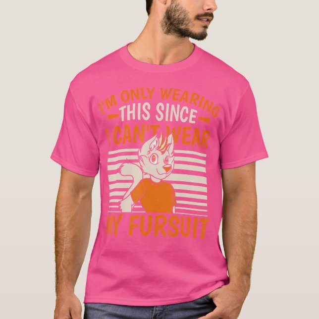 Camiseta Furries Fursuit Cosplay Fursona Fandom Furry (Frente)