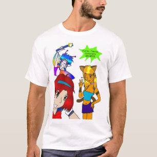 Camiseta Furries, países das fadas, estudantes, OH MEU!