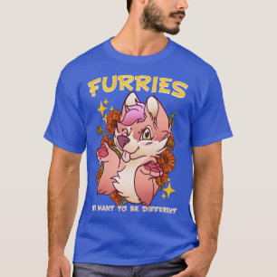 Camiseta Furries queremos ser diferentes I Furries Fandom 9