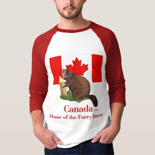Camiseta Furry Beaver (Frente)