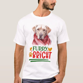 Camiseta Furry & Bright Labrador Retriever