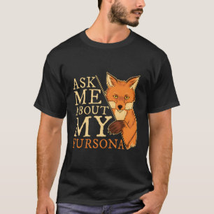 Camiseta Furry Fandom Furries Fursona Furfatos