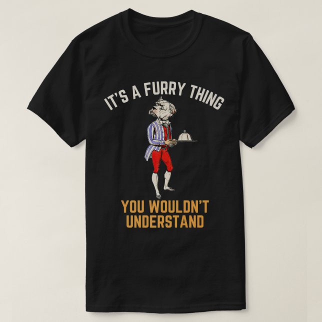 Camiseta Furry Fandom Pride Animal Furries Cosplay (Frente do Design)