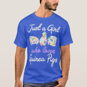 Camiseta Furry Potato Cute Pet Just A Girl Who Loves Guinea