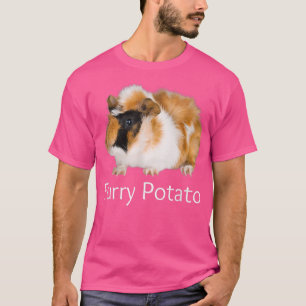 Camiseta Furry Potato Funny Guiné Nome Animal Errado Jo