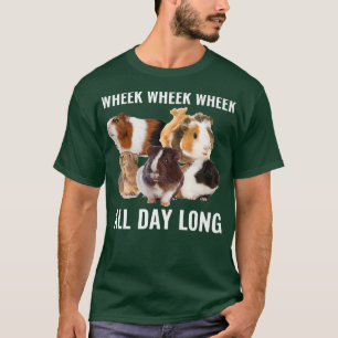 Camiseta Furry Potato Guiné Porco Roda Roda Roda O Dia Todo