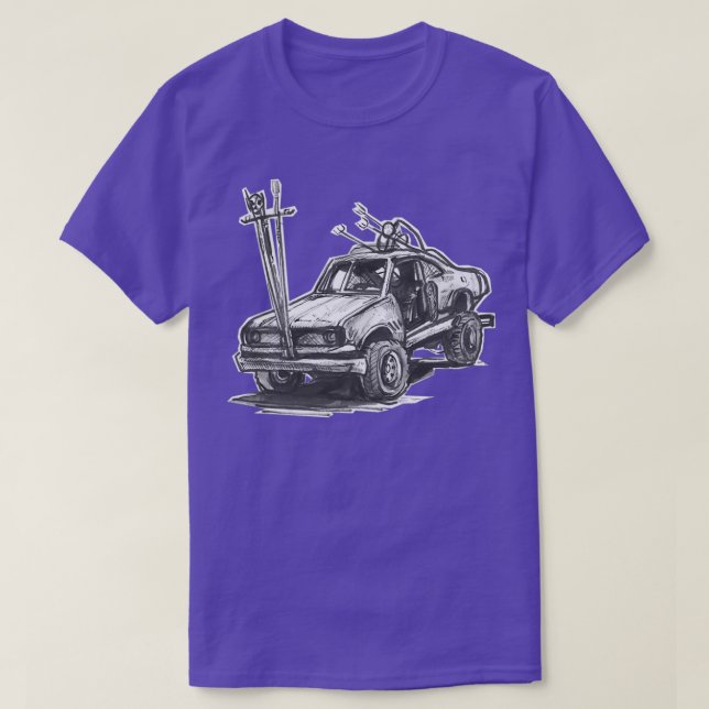 Camiseta Fury Road Monaro (Frente do Design)