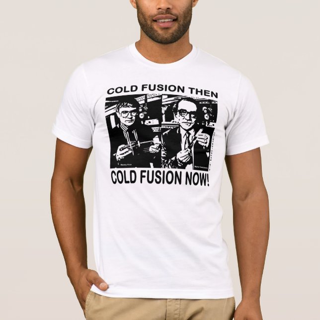Camiseta Fusão fria então e agora! (Frente)