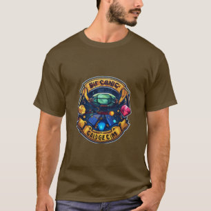 Camiseta Fusão Geométrica do ouro