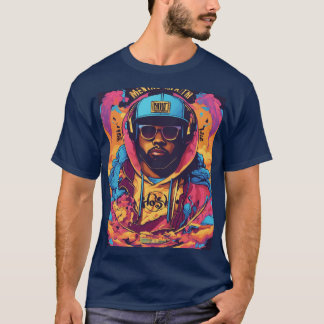 Camiseta Fusão Harmonica: Natureza Encontra-se com T-Shirt 