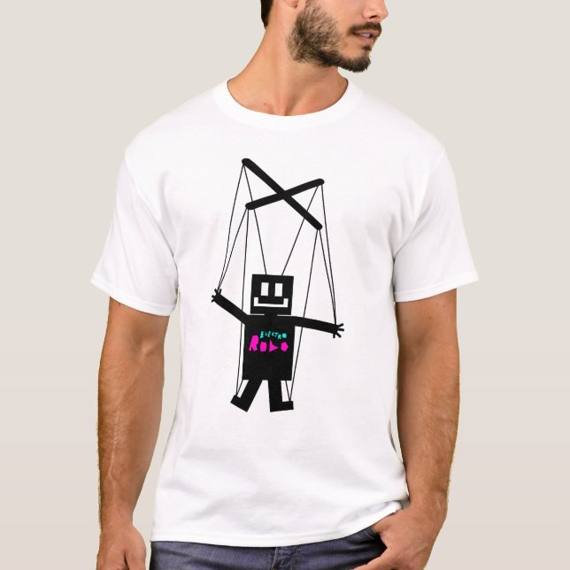 Camiseta Fusão Puppetrobo (Frente)