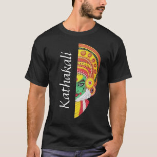 Camiseta Fusão Theyyam-Kathakali - Expresso Negrito e Poder