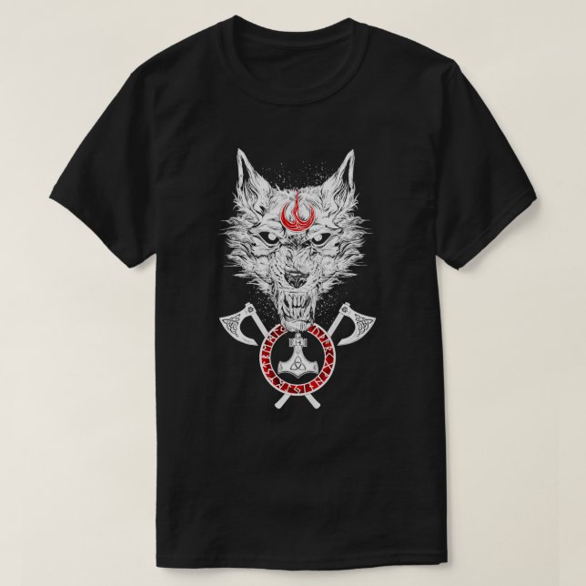 Camiseta Fusão venris de Viking (Frente do Design)