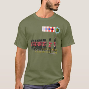 Camiseta Fusilier escocês guarda o ó regimento de guardas