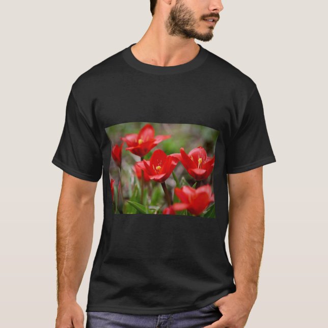 Camiseta Fusilier Tulip Bloom Print Tee (Frente)