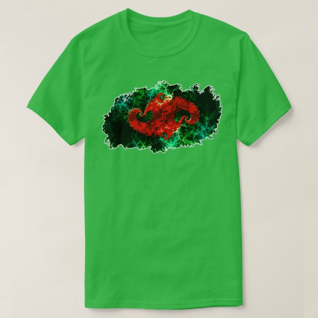 Camiseta Fusível Fractal (Frente do Design)