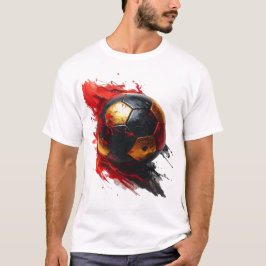 Camiseta Fußball in Deutschland Farben, Name