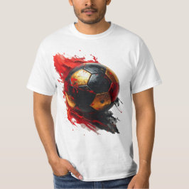 Camiseta Fußball in Deutschland Farben, Name