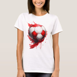 Camiseta Fußball in Österreichischen Flaggenfarben, name