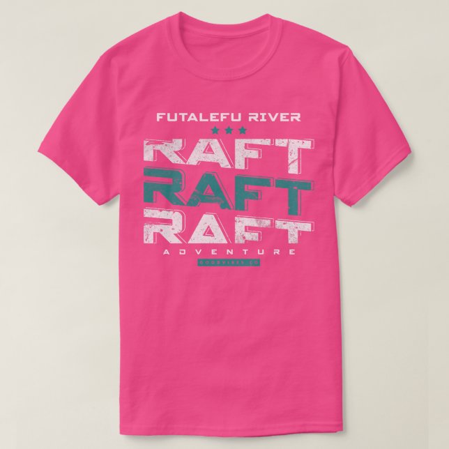 Camiseta Futalefu river rafting  (Frente do Design)