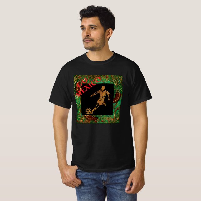 CAMISETA FÚTBOL MÉXICO (Frente Completa)