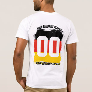 Camiseta Futebol 2026 futebol Alemanha Nome Personalizado p