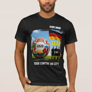 Camiseta Futebol 2026 futebol Alemanha Nome Personalizado p