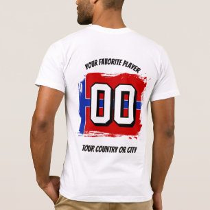 Camiseta Futebol 2026 futebol NORUEGA Nome Personalizado pa