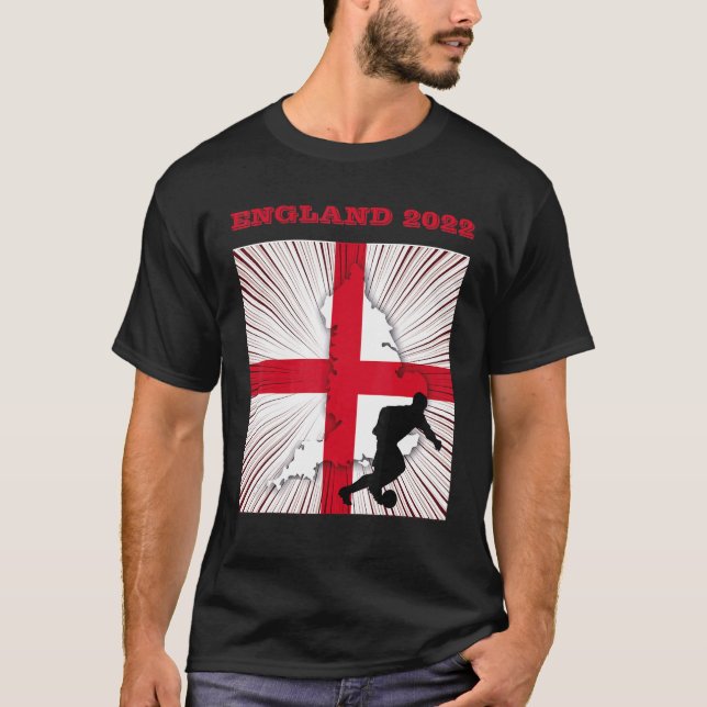 Camiseta Futebol 20 da seleção de futebol da Inglaterra (Frente)