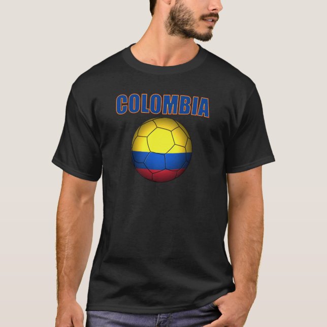 Camiseta Futebol 2710 de Colômbia (Frente)
