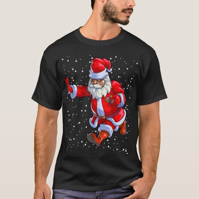 Camiseta Futebol Afro-Africano Papai Noel Afro-C (Frente)