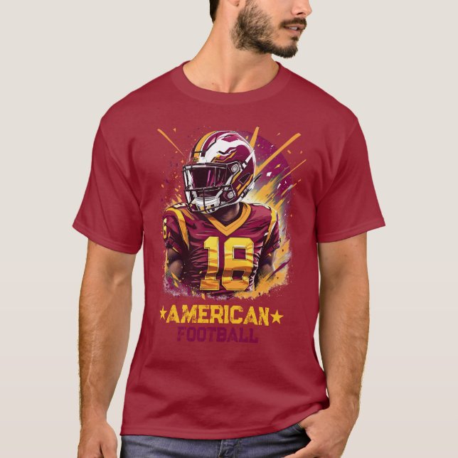CAMISETA FUTEBOL AMERICANO (Frente)