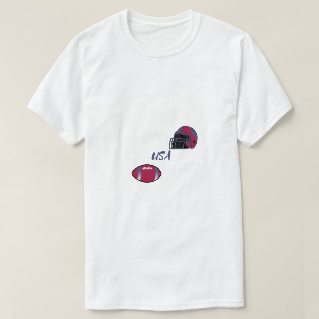 Camiseta Futebol americano (Frente do Design)