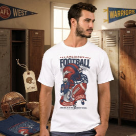 Camiseta Futebol Americano da Liga Universitária