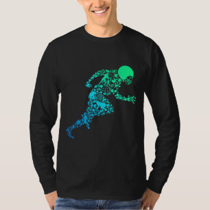 Camiseta Futebol americano de futebol masculino