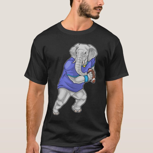 Camiseta Futebol Americano Elefante (Frente)