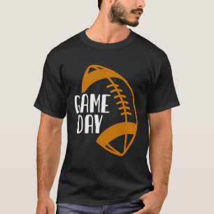 Camiseta Futebol americano engraçado no dia do jogo