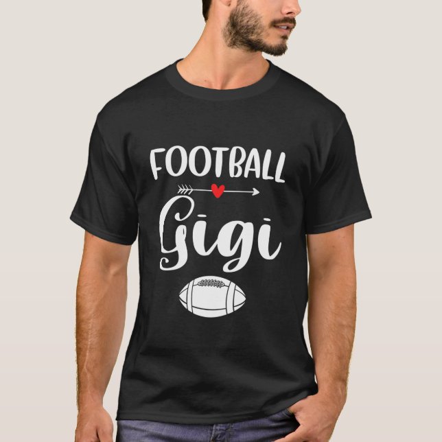 Camiseta Futebol Americano Gigi Engraçado Futebol (Frente)