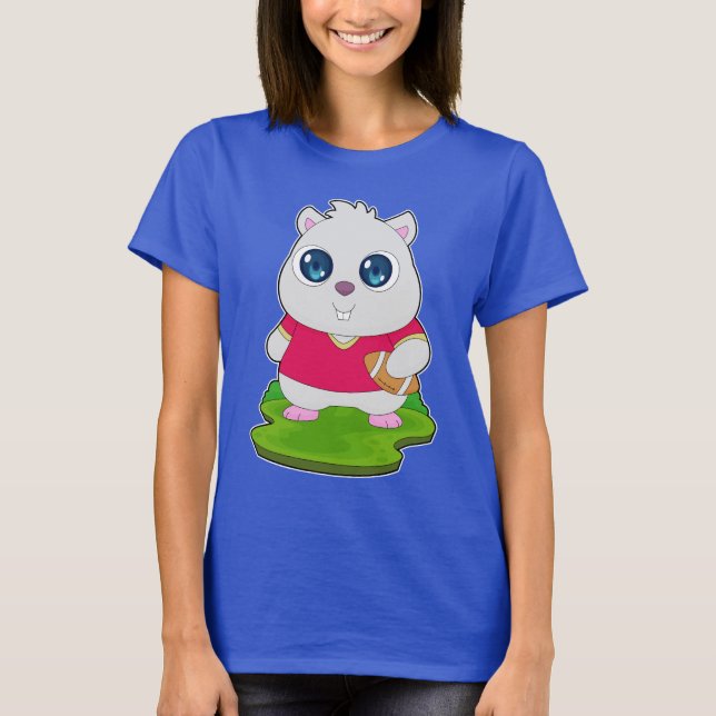 Camiseta Futebol Americano Hamster (Frente)